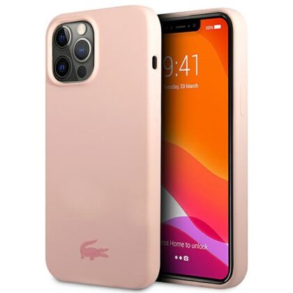 Lacoste LCHCP13XSI - θήκη για Apple iPhone 13 Pro Max - Ροζ