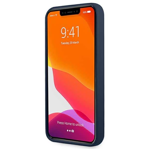 Lacoste LCHCP13XSV Σκληρή θήκη σιλικόνης για iPhone 13 Pro Max 6,7" σε μπλε σκούρο χρώμα - Image 5
