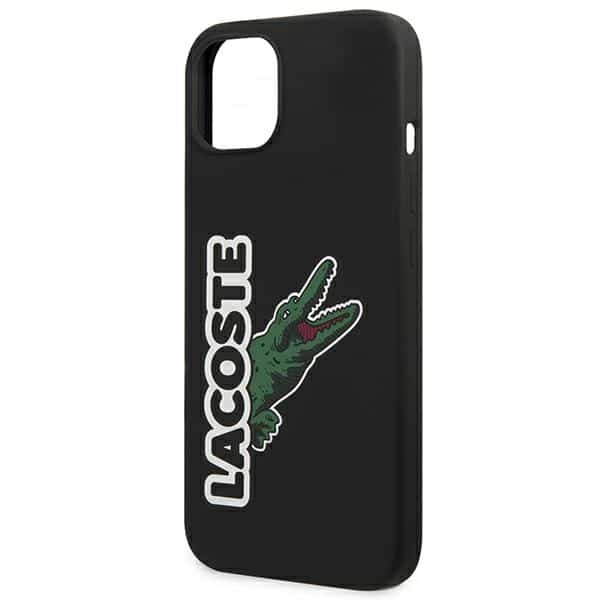 Lacoste LCHC13SSHK iPhone 13 mini 5,4" μαύρη σκληρή θήκη με κεφαλή σιλικόνης σε σχήμα κροκόδειλου - Image 6