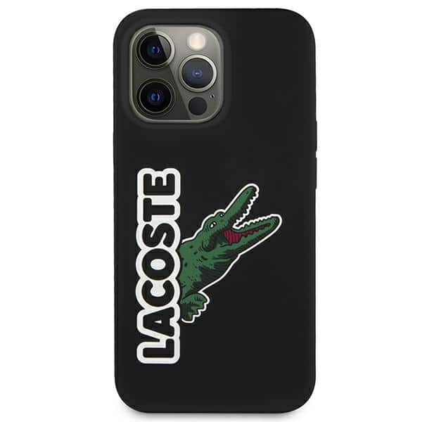 Lacoste Silicone Head Crocodile - θήκη για Apple iPhone 13 Pro - Μαύρο - Image 3