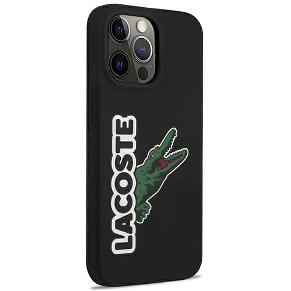 Lacoste Silicone Head Crocodile - θήκη για Apple iPhone 13 Pro - Μαύρο - Image 4