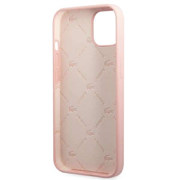 Lacoste LCHC13MSHI iPhone 13 6,1" ροζ σκληρή θήκη σιλικόνης με κεφαλή κροκόδειλου - Image 7