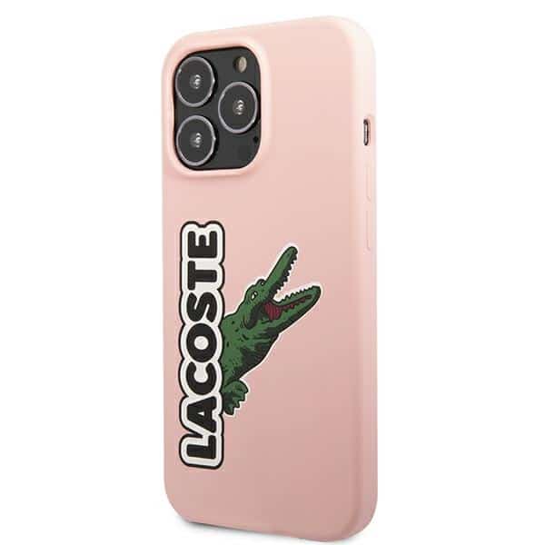 Lacoste Silicone Head Crocodile - θήκη για Apple iPhone 13 Pro Max - Ροζ - Image 2