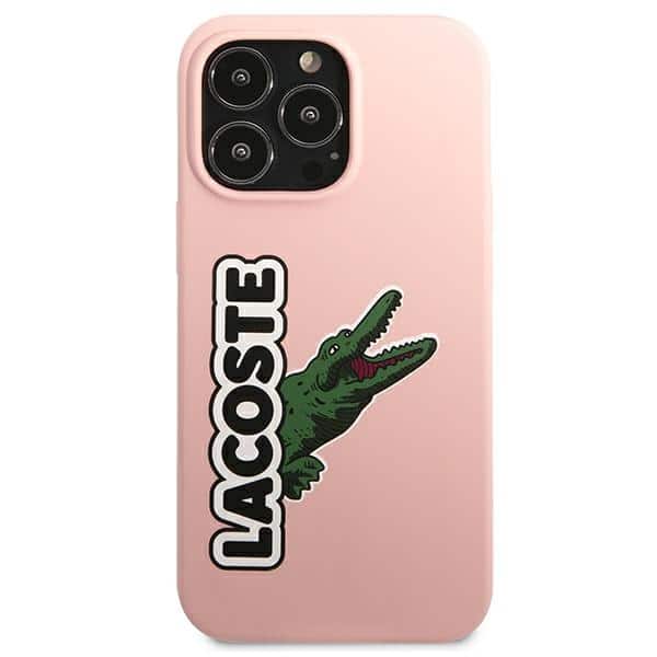 Lacoste Silicone Head Crocodile - θήκη για Apple iPhone 13 Pro Max - Ροζ - Image 3