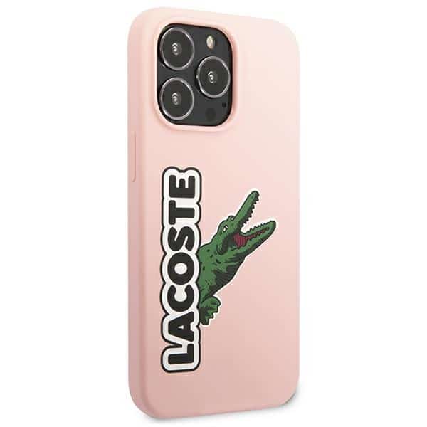 Lacoste Silicone Head Crocodile - θήκη για Apple iPhone 13 Pro Max - Ροζ - Image 4