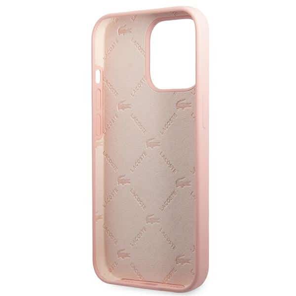 Lacoste Silicone Head Crocodile - θήκη για Apple iPhone 13 Pro Max - Ροζ - Image 7