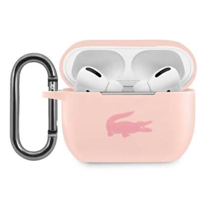 Κάλυμμα Lacoste LCAPSI AirPods Pro ροζ σιλικόνης