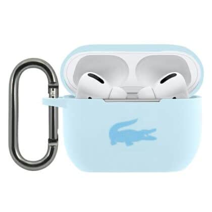 Κάλυμμα Lacoste LCAPSLB AirPods Pro σε μπλε χρώμα από σιλικόνη