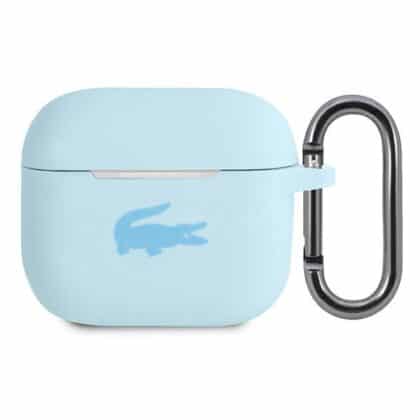 Θήκη για AirPods 3 Lacoste LCA3SLB σε μπλε χρώμα από σιλικόνη