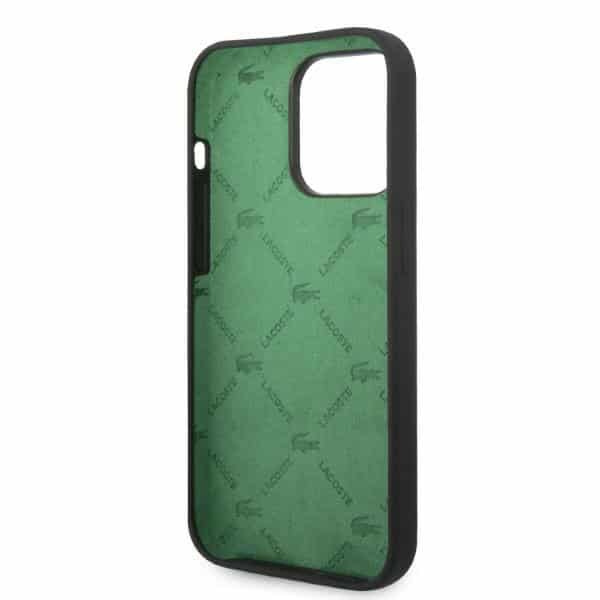 Lacoste Σιλικόνη Plain - θήκη για Apple iPhone 14 Pro - Μαύρο - Image 7