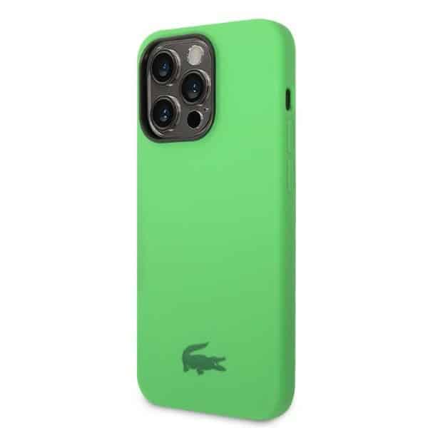 Lacoste LCHCP14XSN Σκληρή θήκη για iPhone 14 Pro Max 6,7" σε πράσινο χρώμα με σιλικόνη - Image 2
