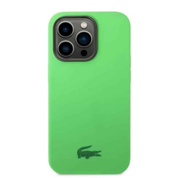 Lacoste LCHCP14XSN Σκληρή θήκη για iPhone 14 Pro Max 6,7" σε πράσινο χρώμα με σιλικόνη - Image 3