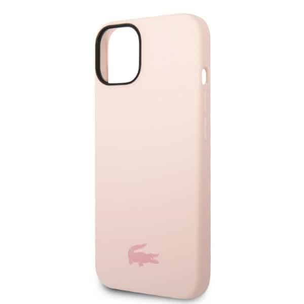 Lacoste Σιλικόνη Plain - θήκη για Apple iPhone 14 Plus / 15 - Ροζ - Image 6
