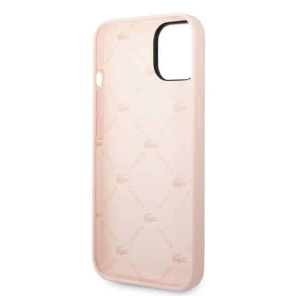 Lacoste Σιλικόνη Plain - θήκη για Apple iPhone 14 Plus / 15 - Ροζ - Image 7