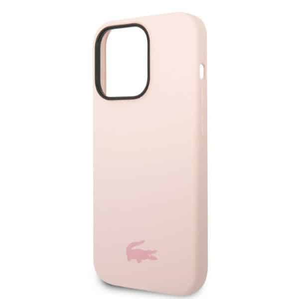 Lacoste Σιλικόνη Απλή - θήκη για Apple iPhone 14 Pro Max - Ροζ - Image 6