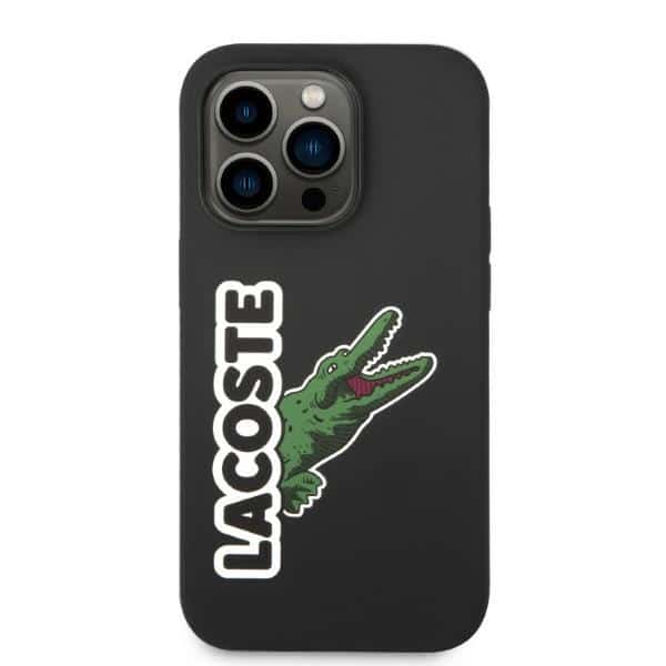 Lacoste Σιλικόνη Κροκόδειλος - θήκη για Apple iPhone 14 Pro Max - Μαύρο - Image 3