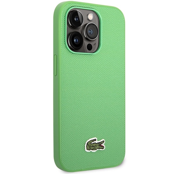 Lacoste Iconic Petit Pique MagSafe - θήκη για Apple iPhone 14 Pro - Πράσινο - Image 2