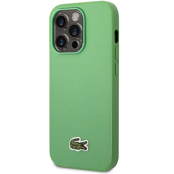 Lacoste LCHMP14XPVCN Σκληρή θήκη iPhone 14 Pro Max 6,7" σε πράσινο χρώμα με εμβληματικό μοτίβο Petit Pique και MagSa - Image 4