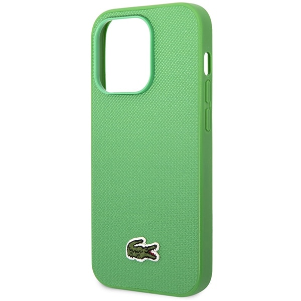 Lacoste LCHMP14XPVCN Σκληρή θήκη iPhone 14 Pro Max 6,7" σε πράσινο χρώμα με εμβληματικό μοτίβο Petit Pique και MagSa - Image 6