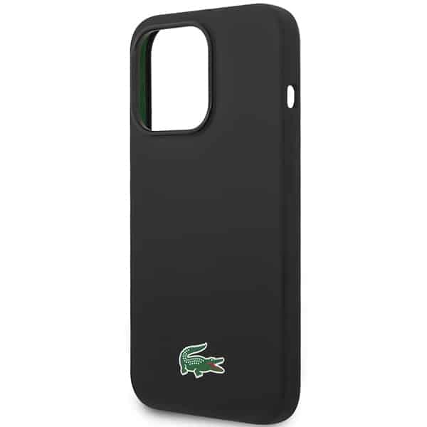 Σκληρή θήκη Lacoste LCHMP14LSLOK για iPhone 14 Pro 6,1" σε μαύρο χρώμα με σιλικόνη και MagSafe - Image 6