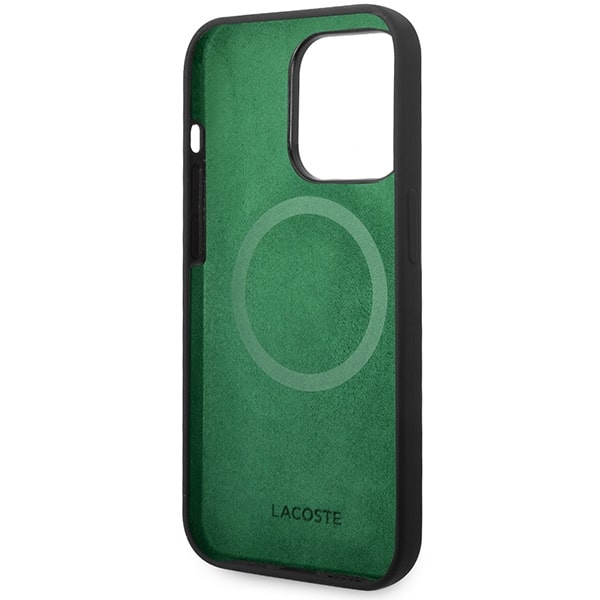 Lacoste Silicone Croc Logo MagSafe - θήκη για Apple iPhone 14 Pro Max - Μαύρο - Image 7