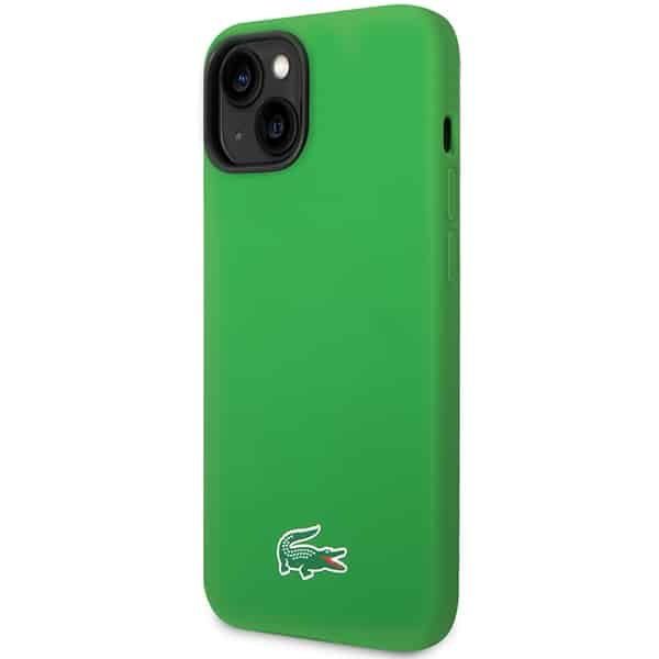 Lacoste LCHMP14SSLON Σκληρή θήκη iPhone 14 / 15 / 13 6,1" σε πράσινο χρώμα με σιλικόνη και MagSafe - Image 2