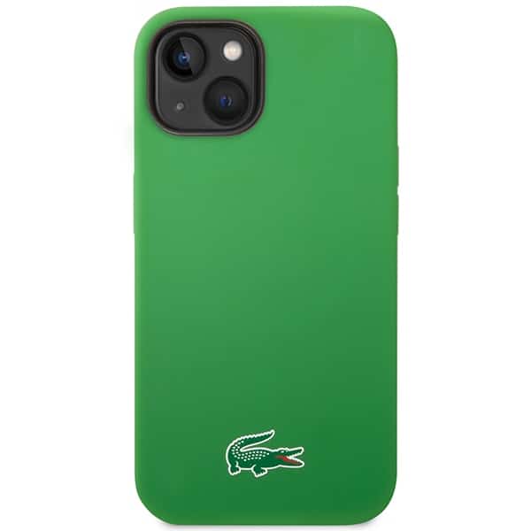 Lacoste LCHMP14SSLON Σκληρή θήκη iPhone 14 / 15 / 13 6,1" σε πράσινο χρώμα με σιλικόνη και MagSafe - Image 3