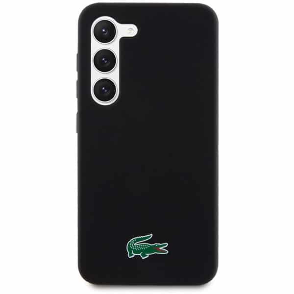 Lacoste Σιλικόνη Croc Logo - θήκη για Samsung Galaxy S23 - Μαύρο - Image 3