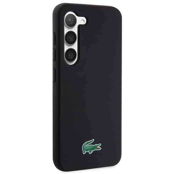 Σκληρή θήκη Lacoste LCHCS23MSLOK S23+ S916 μαύρη με σιλικόνη - Image 4