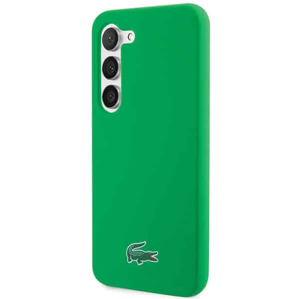 Lacoste Λογότυπο Σιλικόνης Croc - θήκη για Samsung Galaxy S23+ - Πράσινο - Image 2