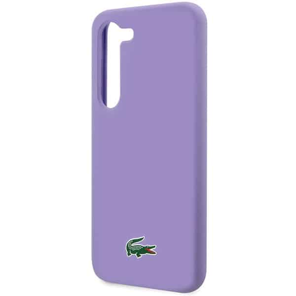 Σκληρή θήκη Lacoste LCHCS23SSLOU S23 S911 μωβ/λεβάντα με σιλικόνη - Image 6