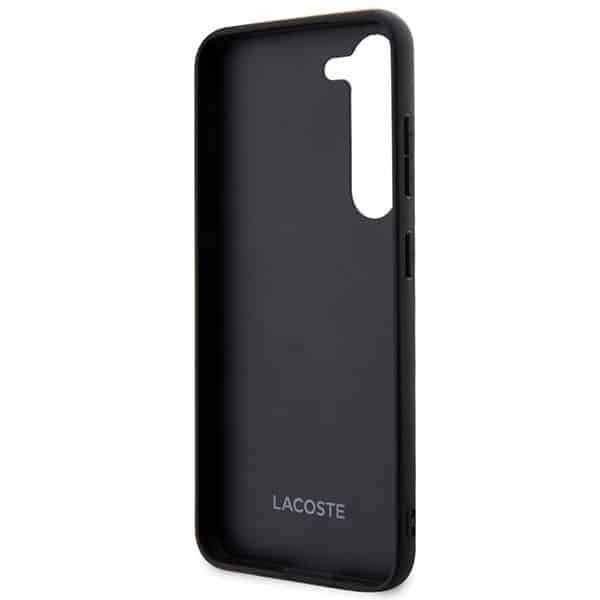Lacoste Εμβληματικό Μοτίβο Petit Pique - θήκη για Samsung Galaxy S23 - Μαύρο - Image 7