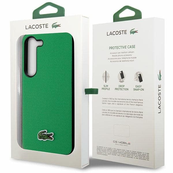 Lacoste Iconic Petit Pique - θήκη για Samsung Galaxy S23+ - Πράσινο - Image 8