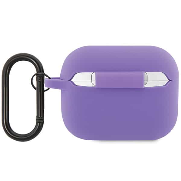 Lacoste LCAP2SLOU AirPods Pro 2 Λιλά Σιλικόνης με Κροκόδειλο Λογότυπο - Image 2