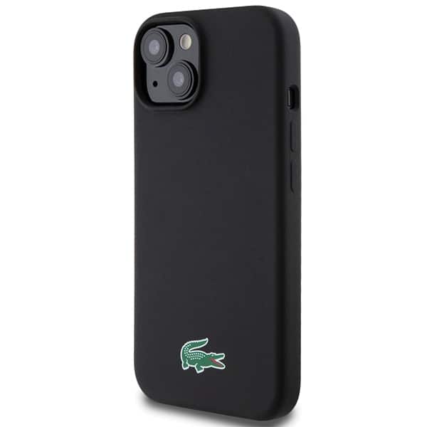 Lacoste Σιλικόνη Κροκόδειλος Λογότυπο MagSafe - θήκη για Apple iPhone 15 / 14 13 - Μαύρο - Image 2