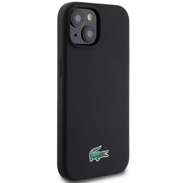 Lacoste Σιλικόνη Κροκόδειλος Λογότυπο MagSafe - θήκη για Apple iPhone 15 / 14 13 - Μαύρο - Image 4