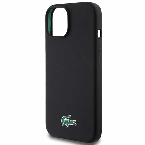 Lacoste Silicone Croc Logo MagSafe - θήκη για Apple iPhone 15 Plus / 14 - Μαύρο - Image 6