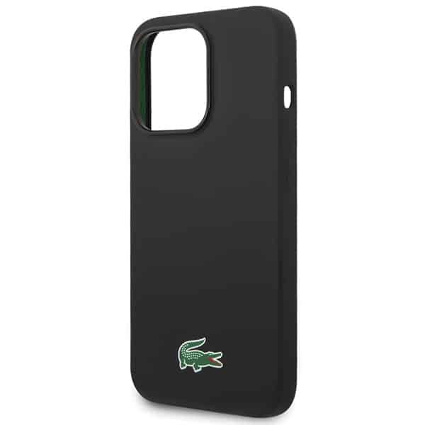 Lacoste Σιλικόνη Κροκόδειλος Λογότυπο MagSafe - θήκη για Apple iPhone 15 Pro Max - Μαύρο - Image 6