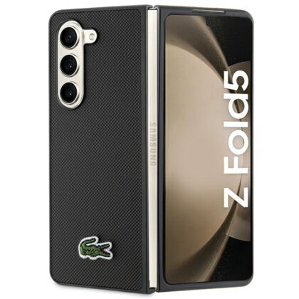 Lacoste Iconic Petit Pique - θήκη για Samsung Galaxy Z Fold5 - Μαύρο