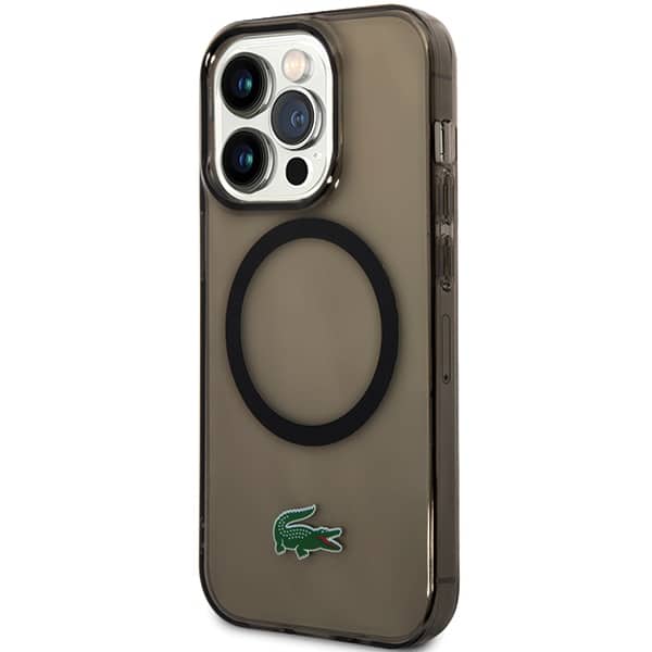 Lacoste Διάφανος MagSafe - θήκη για Apple iPhone 15 Pro - Μαύρο - Image 2