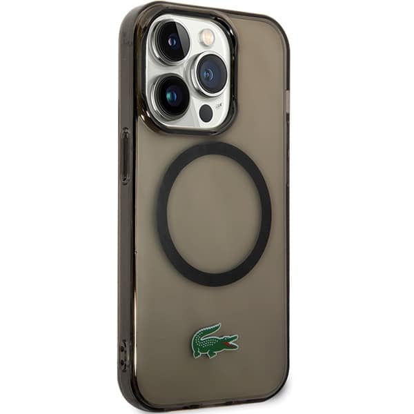 Lacoste Διάφανος MagSafe - θήκη για Apple iPhone 15 Pro - Μαύρο - Image 4