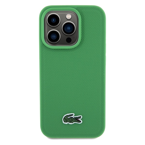 Lacoste Iconic Petit Pique MagSafe - θήκη για Apple iPhone 15 Pro Max - Πράσινο - Image 3