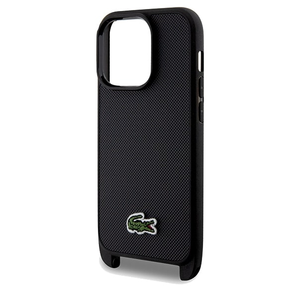 Lacoste Iconic Petit Pique Crossbody - θήκη για Apple iPhone 15 Pro Max - Μαύρο - Image 5