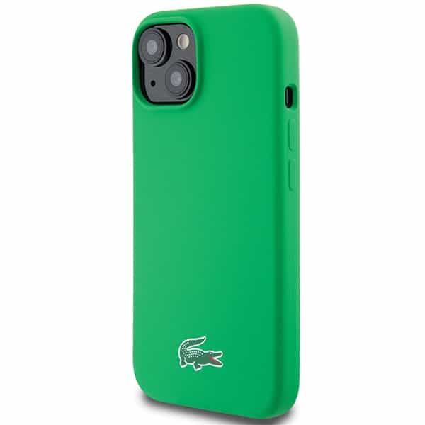 Lacoste Silicone Croc Logo MagSafe - θήκη για Apple iPhone 15 Plus / 14 - Πράσινο - Image 2