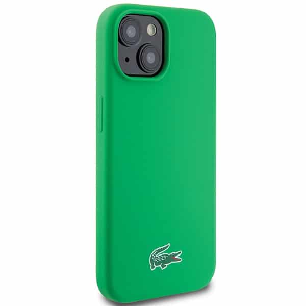 Lacoste Silicone Croc Logo MagSafe - θήκη για Apple iPhone 15 Plus / 14 - Πράσινο - Image 4