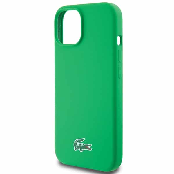 Lacoste Silicone Croc Logo MagSafe - θήκη για Apple iPhone 15 Plus / 14 - Πράσινο - Image 6