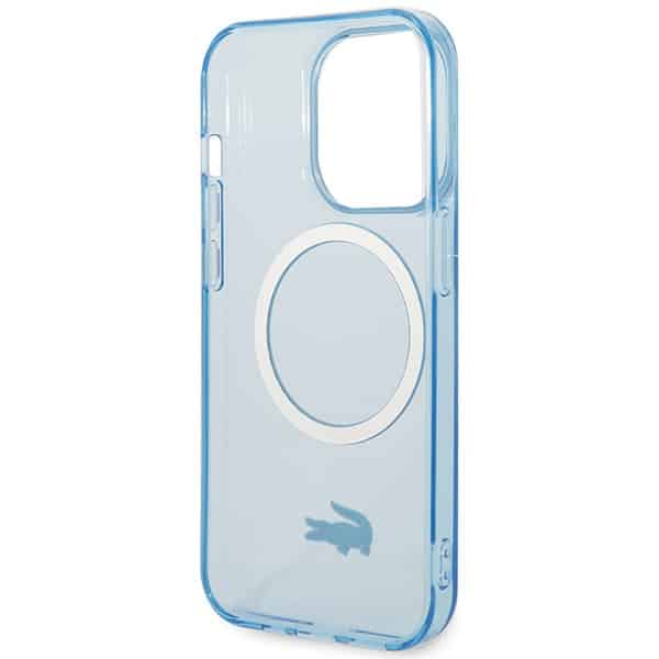 Lacoste LCHMP15LULOLB iPhone 15 Pro 6,1" μπλε σκληρή θήκη Διαφανές MagSafe - Image 7