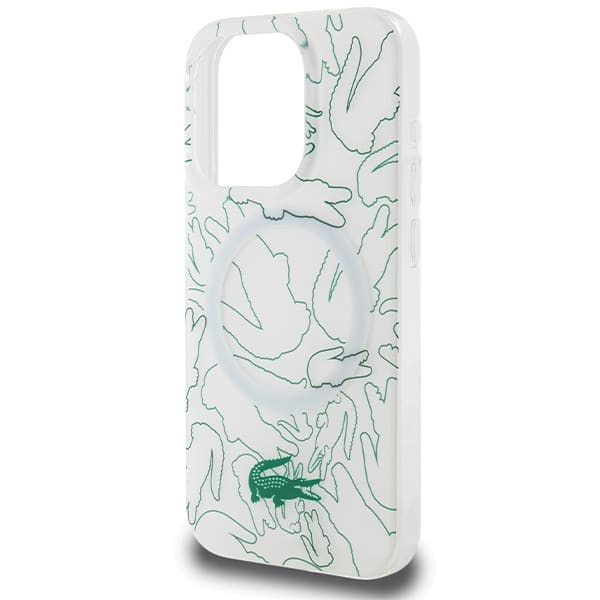 Lacoste Double Layer Repeat MagSafe - θήκη για Apple iPhone 15 Pro Max - Λευκό - Image 6