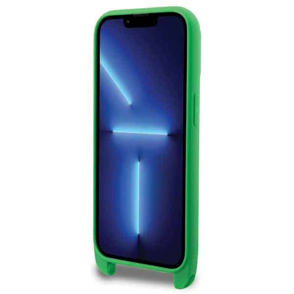 Lacoste LCHCP15XSPVCN Σκληρή θήκη iPhone 15 Pro Max 6,7" σε πράσινο χρώμα, Iconic Petit Pique, χιαστί - Image 6