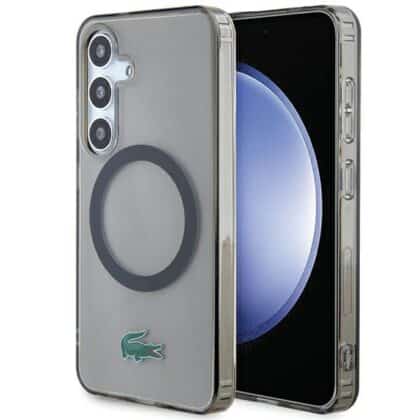 Lacoste Lacoste σκληρή θήκη Transparent MagSafe - θήκη για Samsung Galaxy S24 - Μαύρο